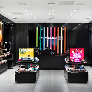 ONI Shopfitting + <span class=keywords><strong>MAC</strong></span> Cosmetic <span class=keywords><strong>Store</strong></span>-Exhibición de maquillaje de gama alta-Centrado en la marca, atractivo visual y exhibición de productos - Product Image 3