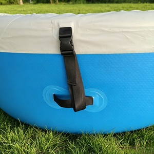 อ่างแช่น้ำเย็นแบบพกพา Deep Blue Drop Stitch Inflatable Cold Plunge Tub สำหรับการฟื้นฟูร่างกายกลางแจ้ง - Product Image 6