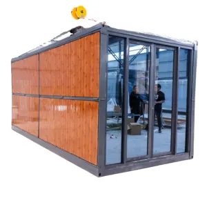 Customize 74 M2 3 Bedrooms Prefab Foldable Shipping House Opvouwbaar Container Delivery To Fremantle