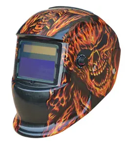 Helm las laser warna nyata, helm las, gelap otomatis, Kustom