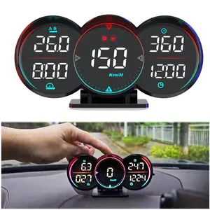 2023 nuovo veicolo misuratore di Auto G17 head up display modalità GPS 100% universale plug and play velocità accessori per Auto display hud