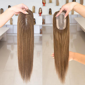 Topper capillaire populaire pour femmes 3x5.5 Mono Topper, extensions de cheveux naturels à clips pour femmes souffrant de cheveux clairsemés ou de calvitie # SBB - Product Image 4