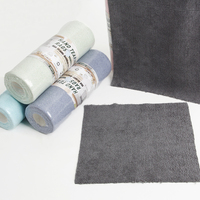 Rouleaux de chiffons de nettoyage en microfibre pour cuisine, 20/30/50/75 pièces, serviettes détachables 30x30cm, réutilisables et lavables
