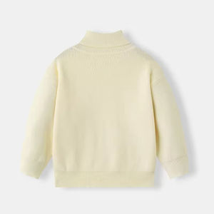 Ropa para Niños al por Mayor, Suéter Grueso de Cuello Alto para Bebés, Niñas y Niños, para Invierno - Product Image 4