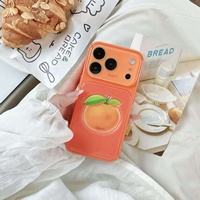 DIY Aanpasbare Hot Trending Case voor iPhone 18 17 Pro Max 3D Fruit Design Camera Cover Lensbeschermer Camera Knop Stootbestendig