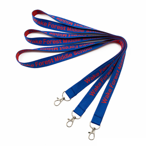 High Quality Jacquard <b>Polyester</b> <b>Lanyards</b> Fashionable Durable Design Neck Sublimated Custom Made Printed Single Strap - Product Image 1