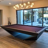 Nouvelles Conceptions 2026 de Tables de Billard et Snooker de Luxe Haut de Gamme Style Moderne 9ft 8ft 7ft en Bois Massif et Ardoise, à Vendre