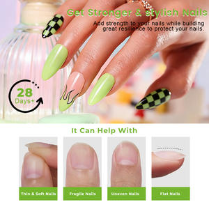 Base Gel Caoutchouc Super Adhésif Sans HEMA Transparent Longue Durée pour Ongles – Idéal Salons - Product Image 2