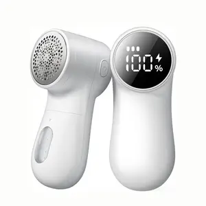 Clothes Fuzz Rechargeable Lint Shaver Sweater Defuzzer LED Digital Display Electric Fabric Shaver Portable Lint Remover