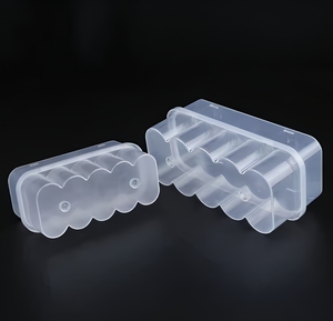 Boîte <span class=keywords><strong>de</strong></span> stockage <span class=keywords><strong>de</strong></span> sérum <span class=keywords><strong>de</strong></span> peptides en plastique PP <span class=keywords><strong>de</strong></span> qualité médicale transparente, 3-20 ml, support pour kit <span class=keywords><strong>de</strong></span> peptides GLP-1, empilable et interverrouillable - Product Image 5