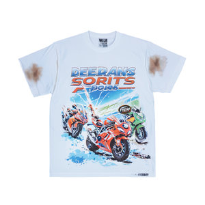 Dropshipping Men's Heavyweight <b>Y2K</b> Streetwear T-<b>Shirts</b> High Quality 100% Cotton Short Sleeve Regular Fit Eco-Friendly 250g - Product Image 4