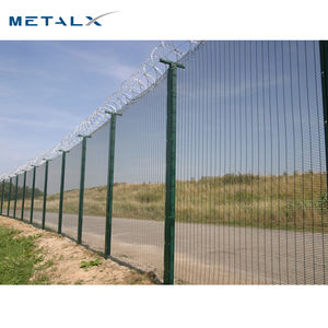 Low Carbon Ijzerdraad 12.7*76.2 Mm Anti Klim Panel Hek Beveiliging Tuin Gevangenis Gelast Gaas 358 Security hek - Product Image 3