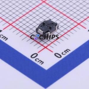 TS-1071U-A2B3-D4 Tactile Switch SMD Switch Single Pole Single Throw Round Button 2.5N Vertical Mount - Product Image 2