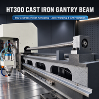 Routeur CNC pour portes métalliques 1600x3000mm, largeur 1,5 mètre, machine de fraisage 3D profond pour portails de villa avec fixation sous vide