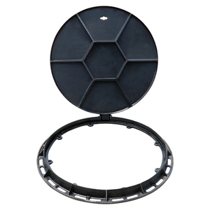 En124 D400 Metalen Bouwmaterialen <span class=keywords><strong>400kn</strong></span> Hoge Druk Aangepaste Nodulair Gietijzer Putdeksel - Product Image 4