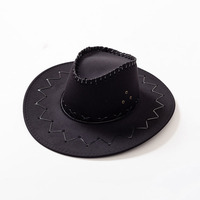 Cappello da Cowboy con Visiera Larga Unisex per Adulti, Personalizzabile con Logo, Economico, Vendita all'Ingrosso