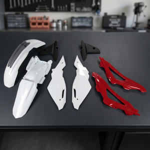 Kit Plastiche OEM XFUN per CR 125 2009-2013 Parti Posteriori Moto da Cross Materiale Acciaio e Carbonio Italia - Product Image 3