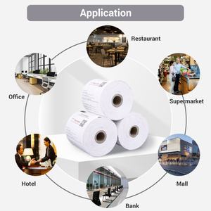 Muestra Gratuita de Papel para Caja Registradora de 57 mm, Papel Térmico para Impresión de Recibos, Rollo de Papel Térmico POS, 100% Pulpa de Madera, Impresión Clara - Product Image 5