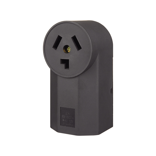 UL Listed 30 Amp NEMA 10-30R 125V/250V Range and Dryer Surface Power Receptacle