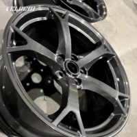Rines de Aleación Forjados para Automóviles de Pasajeros, Modelo VLC 5x120, Cóncavos Profundos, Cromados, de 5 Radios, de 17-24 Pulgadas, para Nissan Infiniti Serie Q G35