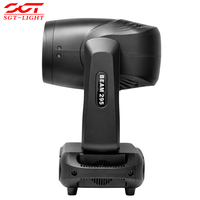 Projecteur à faisceau mobile Sharpy 295 avec lumière auxiliaire, lentille HD 128 mm, 13 couleurs, 14 gobos, effet frost linéaire, fonction stroboscopique pour l'équipement de théâtre