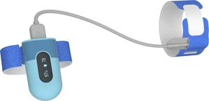 Máy Đo Nồng Độ Oxy Trong Máu Wellue BabyO2, Loại Vớ Thông Minh Cho Trẻ Sơ Sinh, Không Dây - Product Image 3