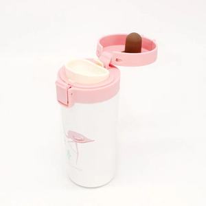 Boccetta sottovuoto da 16 once tazze da caffè isolanti con coperchio chiavetta da caffè fenicottero logo personalizzato bottiglia d'acqua da ragazza - Product Image 2