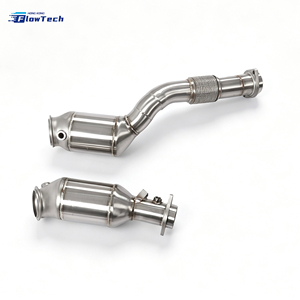 Tubería de Escape de Acero Inoxidable 304 para BMW M3 M4 F80 F82 F83 S55 3.0T, Mejora de Rendimiento, Curvado con Mandril, Euro 5, 200 Celdas - Product Image 4