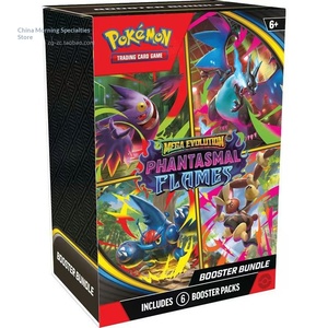 Carte Pokémon <span class=keywords><strong>Pikachu</strong></span> 151 Édition Spéciale MEGA Booster Série Flash en Papier Pack de Cartes à Collectionner - Product Image 1