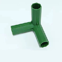 Connecteurs de cadre de serre robustes DaringFish Gresorth 16 mm 11 mm en plastique, outil de raccordement pour jardinage, tube d'irrigation, fournitures de jardin