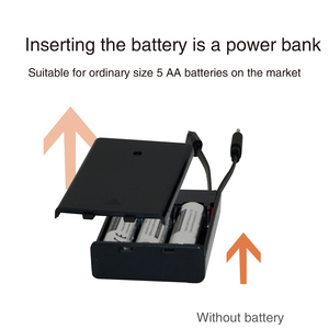 3 pin AA pin khẩn cấp với <span class=keywords><strong>iPhone</strong></span> sạc cắm và Type-C Powered ngân hàng điện nhỏ gọn cầm tay - Product Image 3