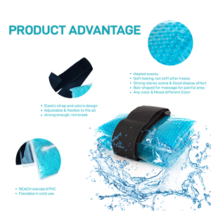Compresa Fría/Caliente que Cambia <span class=keywords><strong>de</strong></span> Color para la Espalda, Envoltura Reutilizable con Correa y Perlas <span class=keywords><strong>de</strong></span> <span class=keywords><strong>Gel</strong></span>, la Mejor <span class=keywords><strong>Bolsa</strong></span> <span class=keywords><strong>de</strong></span> Hielo para Aliviar el Dolor Lumbar - Product Image 4