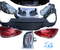 Convient pour Panamera Old Style Upgraded New Style Body Kit Pare-chocs avant arrière Led Phares LED Taillight Auto Car Parts