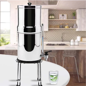 Jewelin nước Trọng lực lọc 17L nước bằng thép không gỉ Máy lọc với mực nước vòi nước vòi nước - Product Image 6