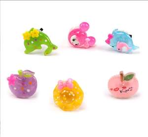 Cadeaux de fête rave, anneaux lumineux LED, anneaux lumineux clignotants, cadeaux d'anniversaire pour enfants, récompenses de classe, prix, trésor - Product Image 2