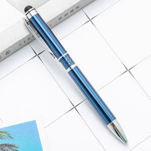 Fabrication professionnelle chinoise de stylos métalliques à écran tactile promotionnels avec stylet personnalisé - Product Image 6