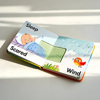 Venta al por mayor de libros impresos personalizados para niños, servicio de impresión de libros de cartón de tapa dura, libro de Aprendizaje Temprano de tapa dura para niños