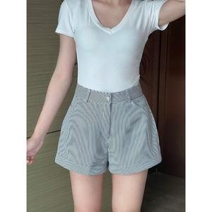 Shorts de course pour femmes de haute qualité, séchage rapide, taille élastique, service OEM, usine de fourniture au Vietnam, qualité supérieure - Product Image 1