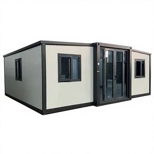 Casa Container Pieghevole da 20 Piedi con Telaio Zincato a Caldo, Finestre in Alluminio a Taglio Termico e Bagno Separato Asciutto/Bagnato - Product Image 1