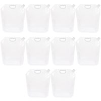 Pochettes Doypack à bec verseur personnalisées en plastique pour liquides, boissons, eau, huile, bière, céréales – 1L, 2L, 3L, 4L, 5L, 10L