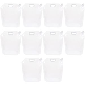 Plástico impreso personalizado 1L 2L 3L 4L <span class=keywords><strong>5</strong></span> <span class=keywords><strong>litros</strong></span> 10L líquido bebida agua <span class=keywords><strong>aceite</strong></span> cerveza galón bebida grano Stand up boquilla bolsa - Product Image 1