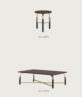 Solid Black Walnut Elektrischer Esstisch Set Restaurant Großer runder Esstisch Set Power Rotary Bankett Ess möbel
