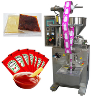 Automatische multi-lane zakjesvormende, -vullende en -verpakkende machine voor tomatensaus
