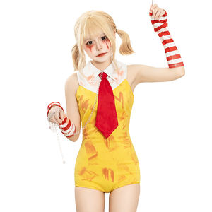 Disfraz <span class=keywords><strong>de</strong></span> personaje <span class=keywords><strong>de</strong></span> payaso amarillo sexy para mujer para juego <span class=keywords><strong>de</strong></span> rol <span class=keywords><strong>de</strong></span> Halloween; Espectáculo <span class=keywords><strong>de</strong></span> escenario <span class=keywords><strong>de</strong></span> actuación mágica en estilo <span class=keywords><strong>de</strong></span> <span class=keywords><strong>película</strong></span> <span class=keywords><strong>de</strong></span> TV - Product Image 3