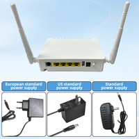 Terminal de Red Óptica FTTH GPON EPON ONU ONT F663NV9, XPON, 2GE+2FE, con Módem WIFI/Fibra, Router con Firmware en Inglés
