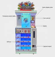 Centre de jeux de l'hôtel-club, centre commercial, nouvelle machine de jeu d'arcade à prix de loterie avec 9 boîtes cadeaux, meilleure rentabilité