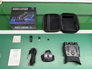 300m Long Range High Quality <b>Night</b> <b>Vision</b> Goggles Head Mount Wifi <b>Camera</b> Binoculars with 640x480 Resolution and 4x Magnification - Product Image 6
