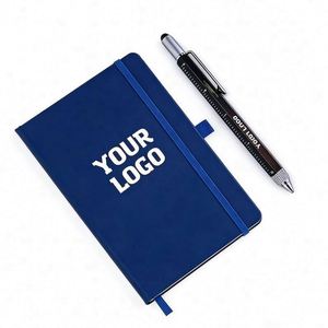 Wholesale Pu Leather A6 Size With Logo Printed Promotion Business Gift Notebook Office School <b>Note</b> <b>Books</b> - Product Image 1