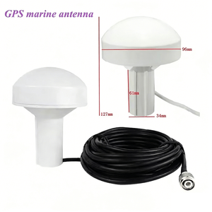 Antenne GPS extérieure 1575,42 MHz 25-30 dBi 5 W pour la réception de signaux GNSS, avec câble RG58 de 10 m, extrémité du connecteur BNC-mâle - Product Image 2