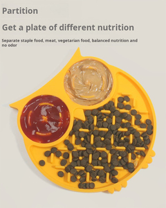 Moderno Design creativo del gufo stuoia di alimentazione lenta cibo interattivo ciotole per animali domestici mangiatoie per cani per stimolazione mentale - Product Image 6